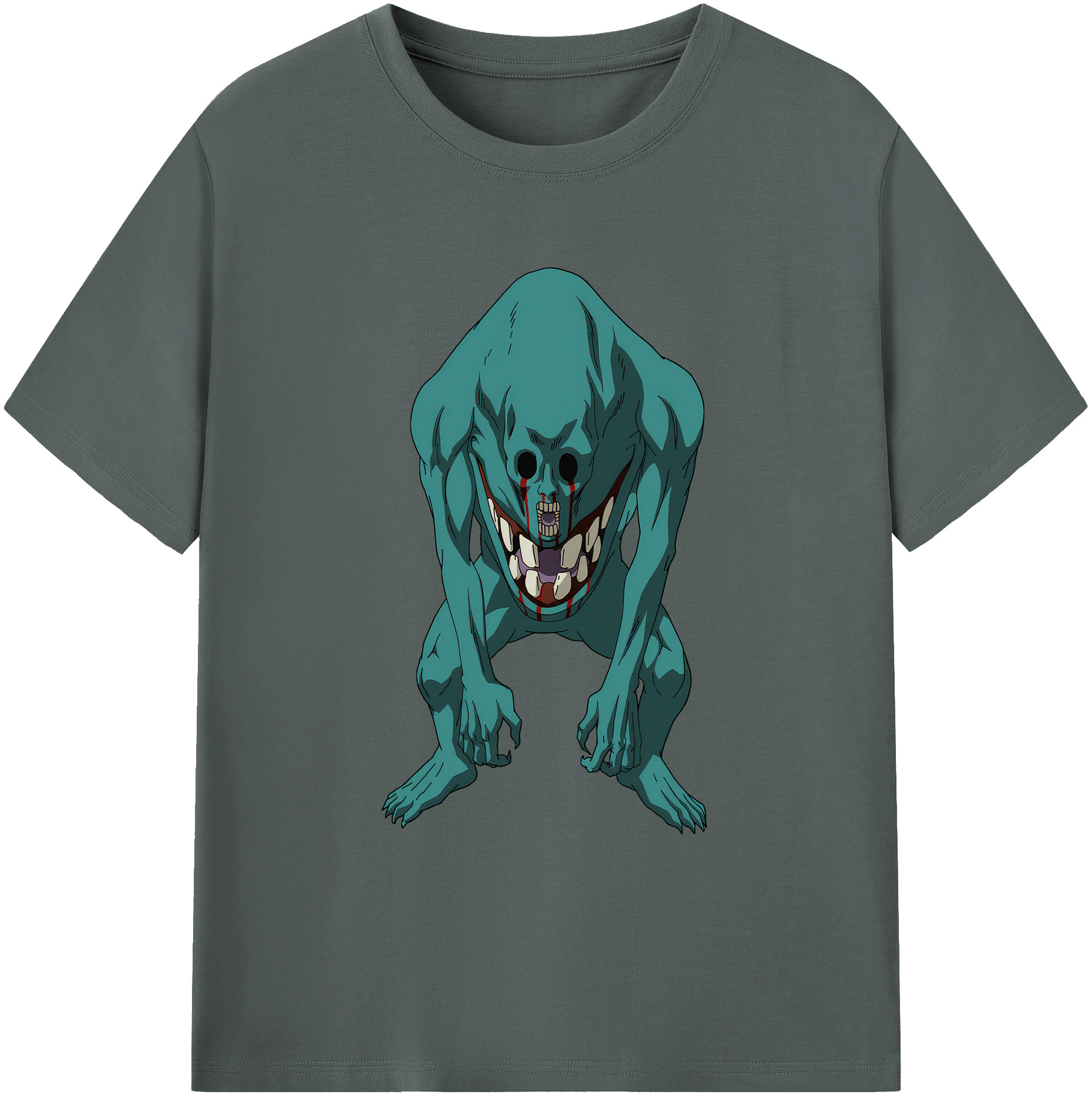 （画像用） 呪術廻戦 Jujutsu Kaisen 綿100％ メンズ半袖Tシャツ｜肌触りやわらか＆通気性
